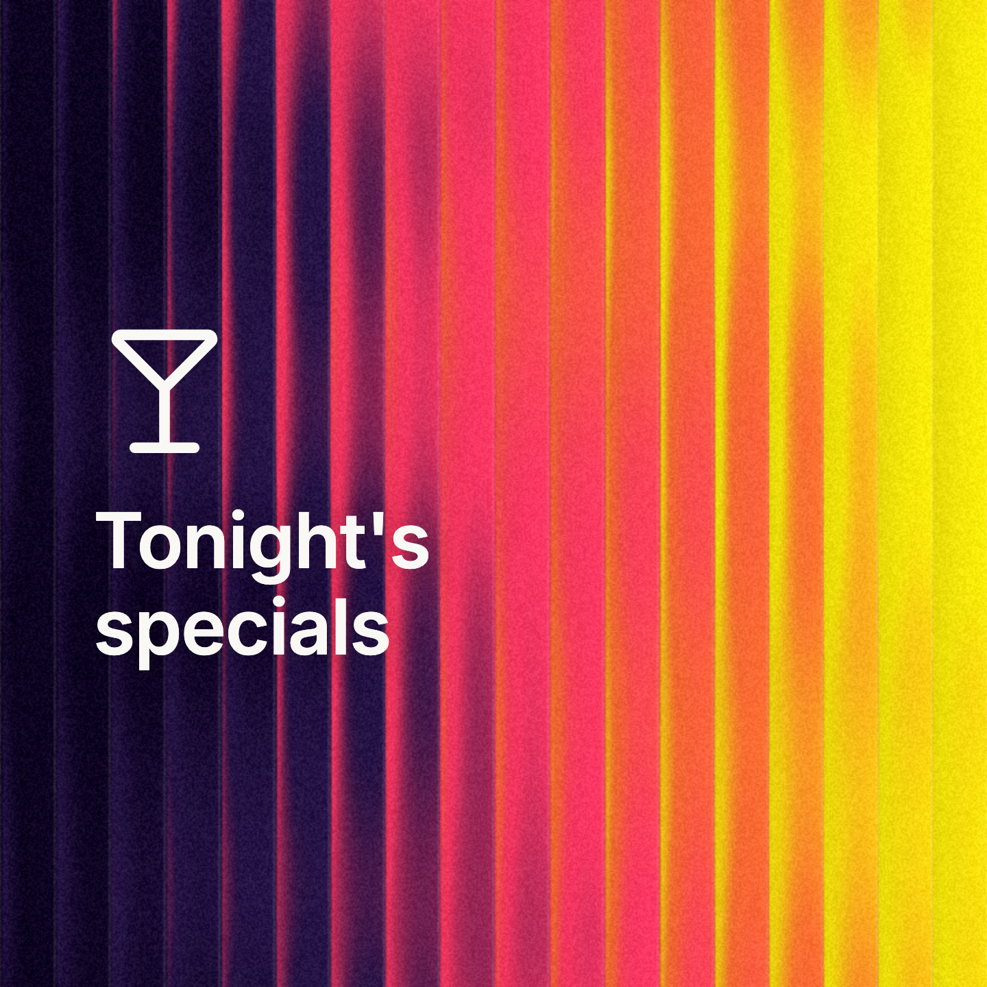 Specials - Sunset NFC and QR Marker